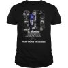 10 Eli Manning Thank You For The Memories Signature shirt