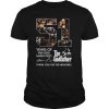 51 years of 1969 2020 mario puzo the godfather thank you for the memories signature shirt