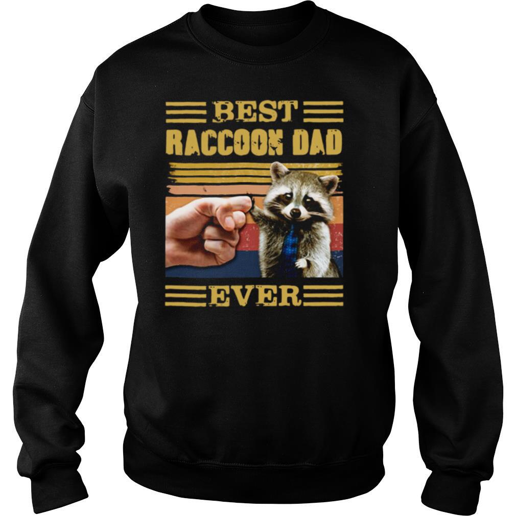 Best Raccoon Dad Ever Vintage shirt