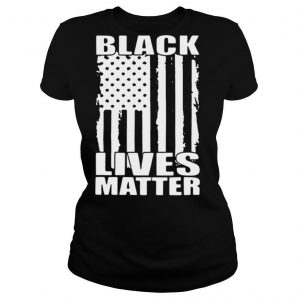 Black Lives Matter American Flag Justice For George Floyd shirt