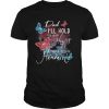 Butterfly dad I’ll hold you in my heart until I hold you in heaven shirt
