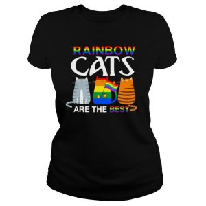 LGBT rainbow cats are the best shirt