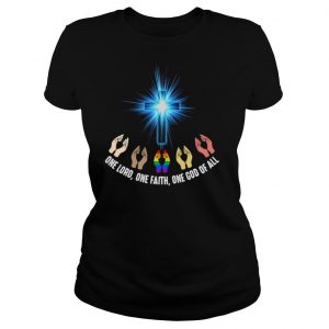 Lgbt jesus one lord one faith one god of all juneteenth shirt