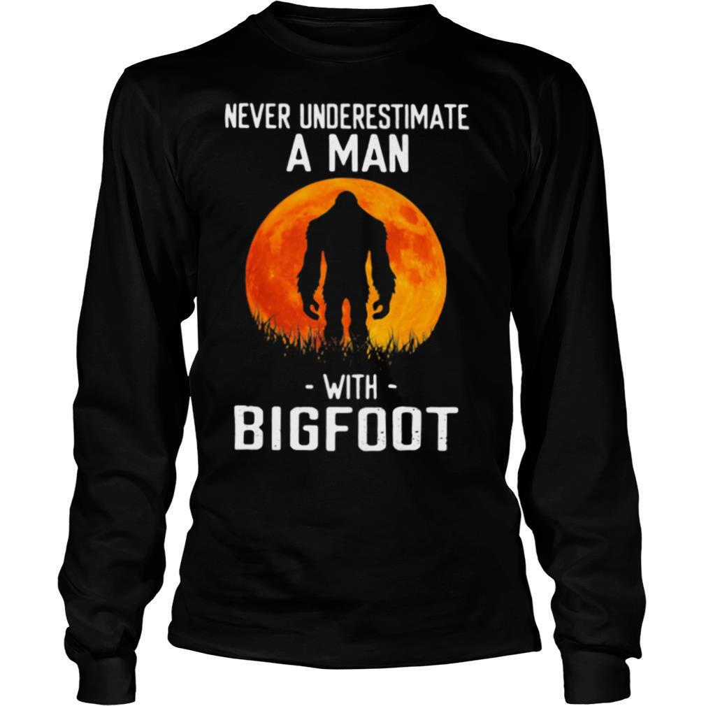 Never underestimate a man with Bogfoot shirt
