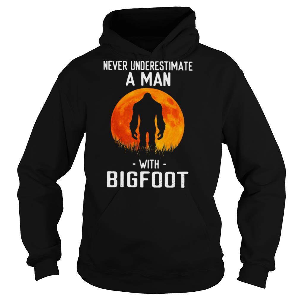 Never underestimate a man with Bogfoot shirt