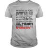 No justice no peace the violence must stop in love everyone shirt