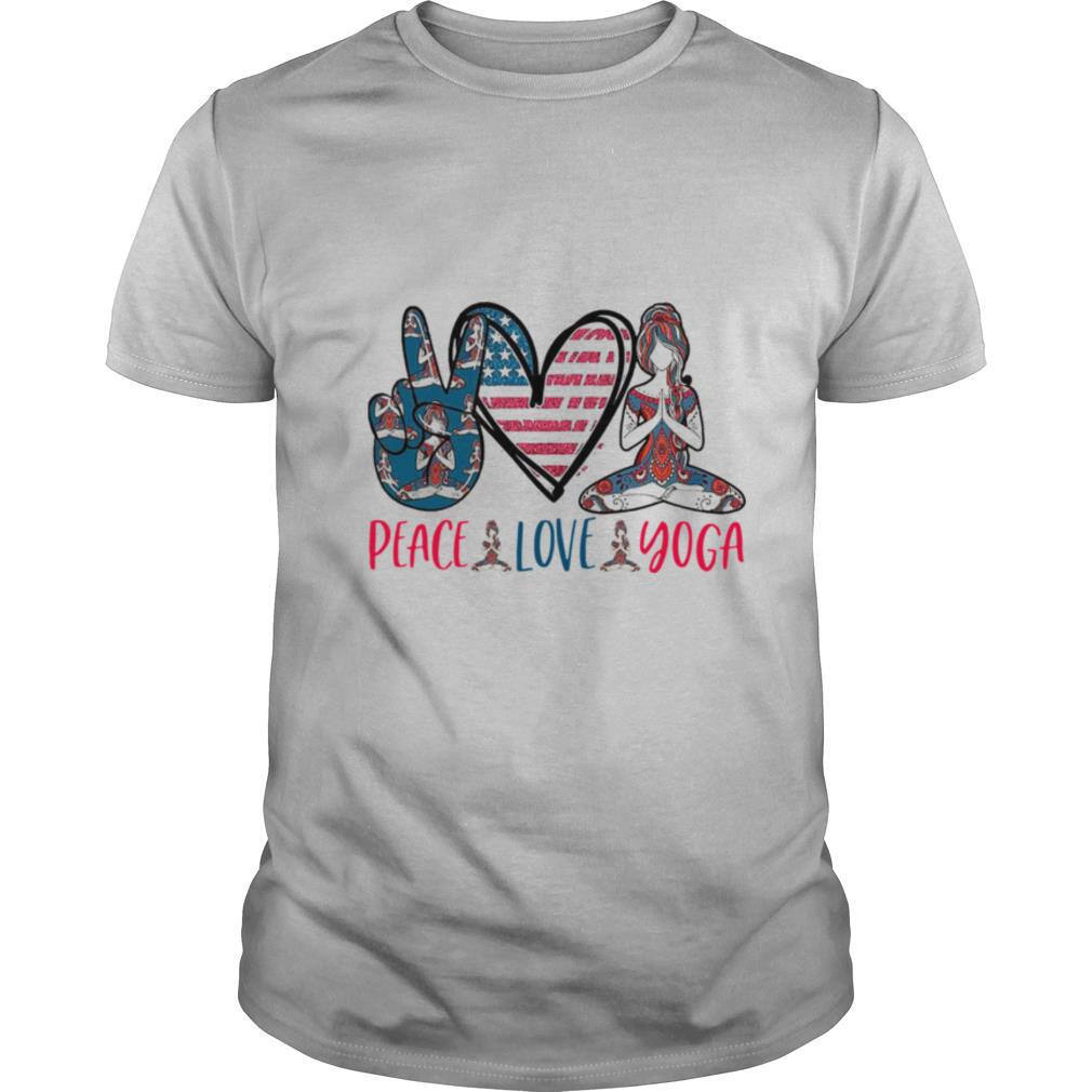Peace Love Yoga shirt