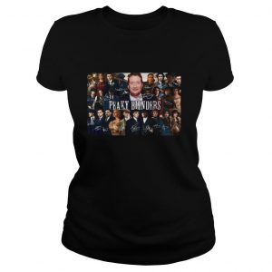Peaky blinders characters signatures poster shirt