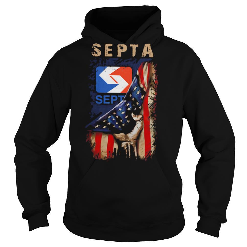 Septa american flag independence day shirt