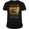 The Andy Griffith Show 60th Anniversary 1960 2020 Thank You For The Memories Signatures shirt