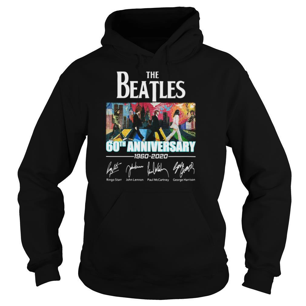The Beatles 60th anniversary 1960 2020 signature shirt