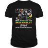 75 Years Of 1945 2020 Bob Marley Thank You For The Memories Signature shirt