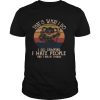 Bear that’s what i do i go camping i hate people and i know vintage retro shirt