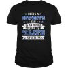 Being a cowboys fan is an honor being in your life is priceless shirt