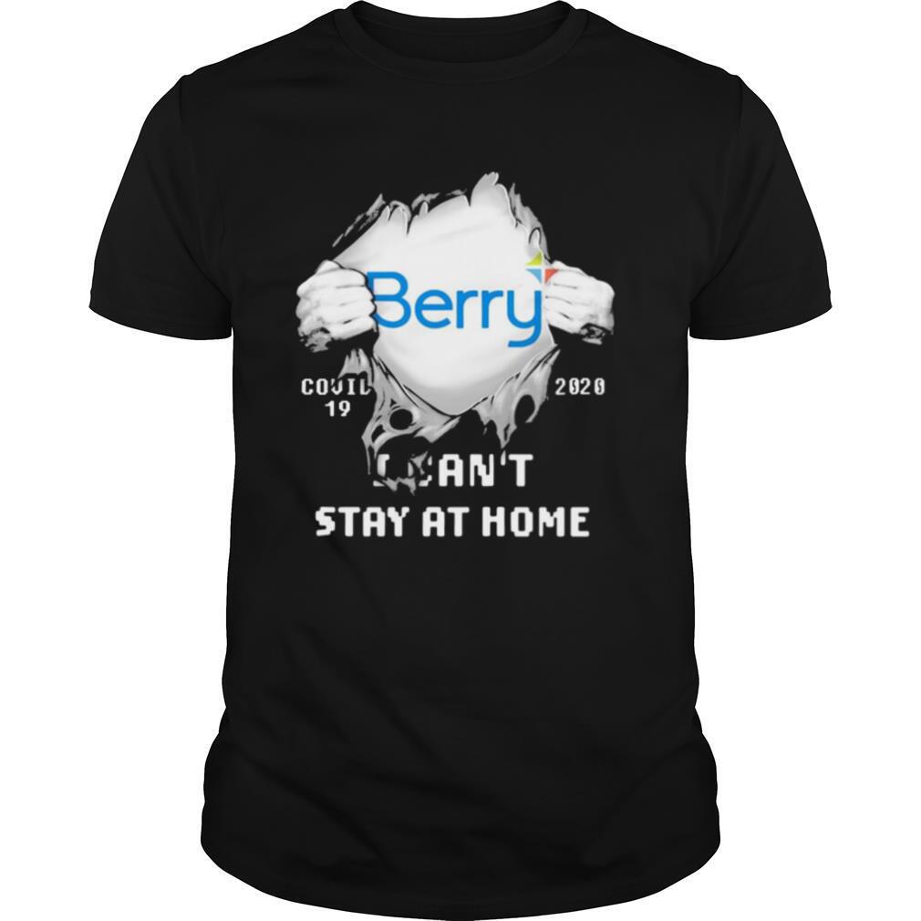 Berry I can’t stay at home Covid 19 2020 superman shirt