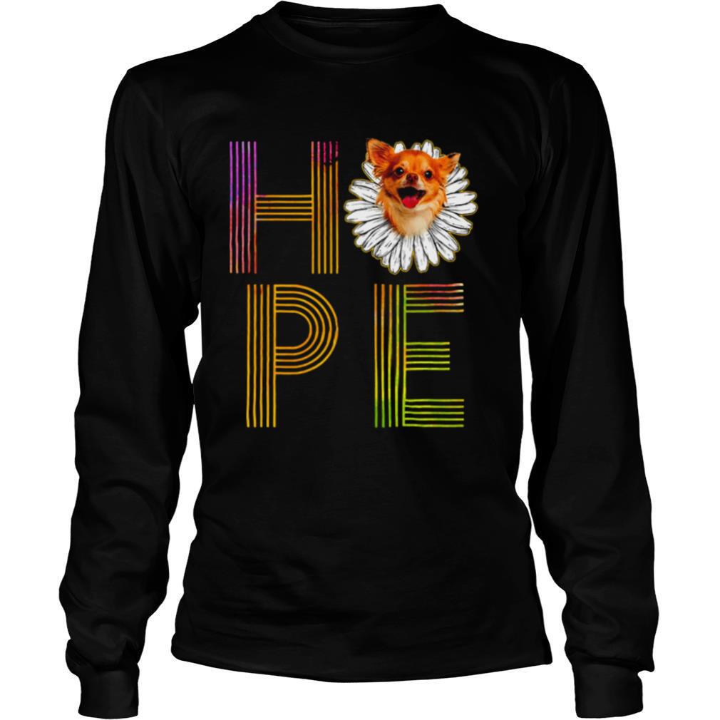 Chihuahua Flower Hope shirt