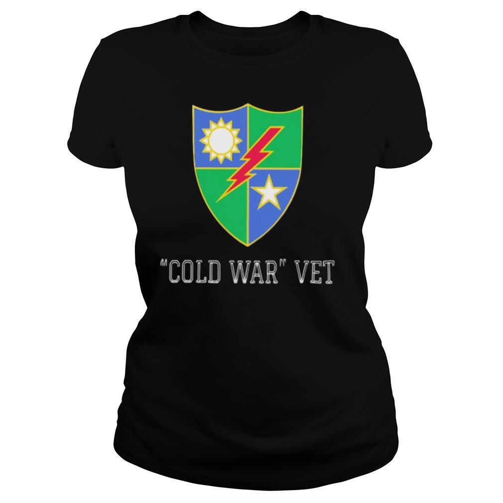 Cold war vet national emblem sun star shirt