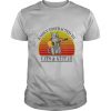 Easily distracted by cats and guitar vintage retro shirt