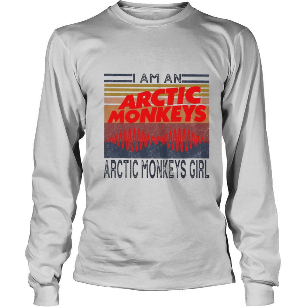 I am an arctic monkeys girl vintage retro shirt