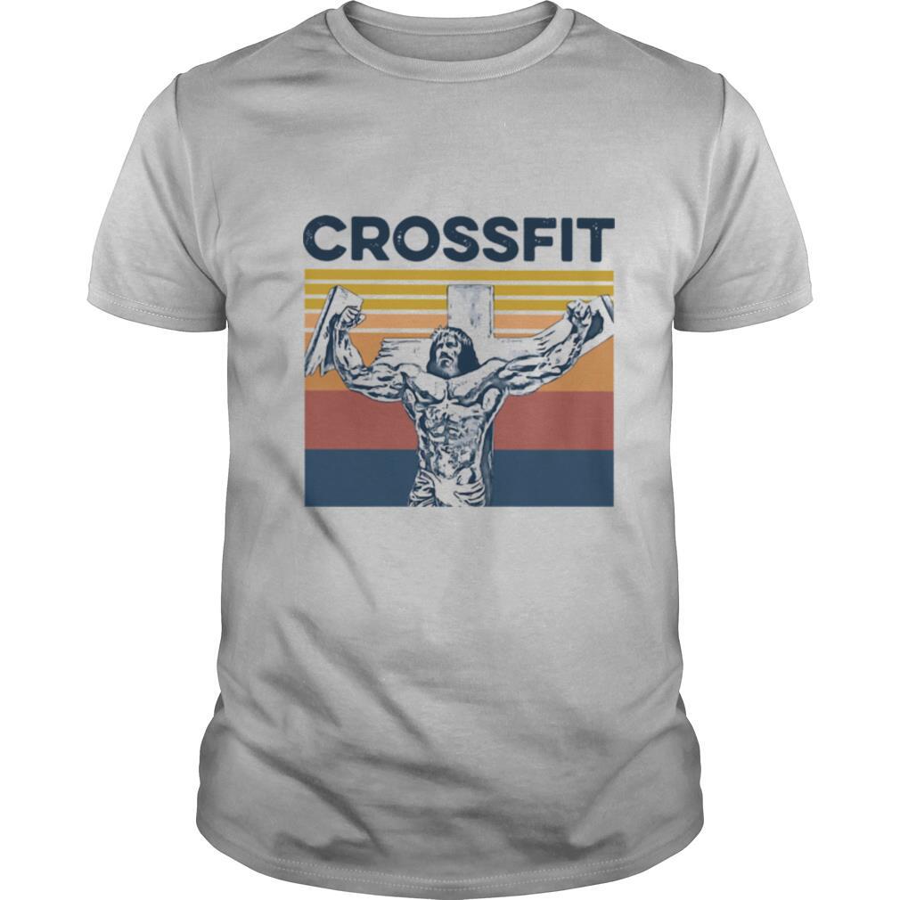 Jesus Strong Crossfit Vintage shirt