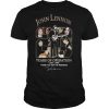 John lennon 23 years of operation 1957 1980 thank you for the memories signature shirt