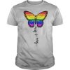 LGBT butterfly love is love shirt