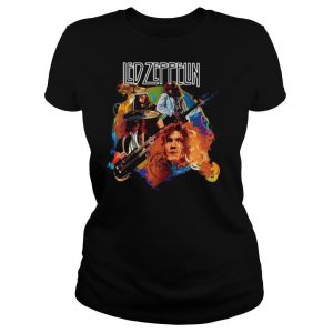 Led zeppelin band members playing guitar shirt