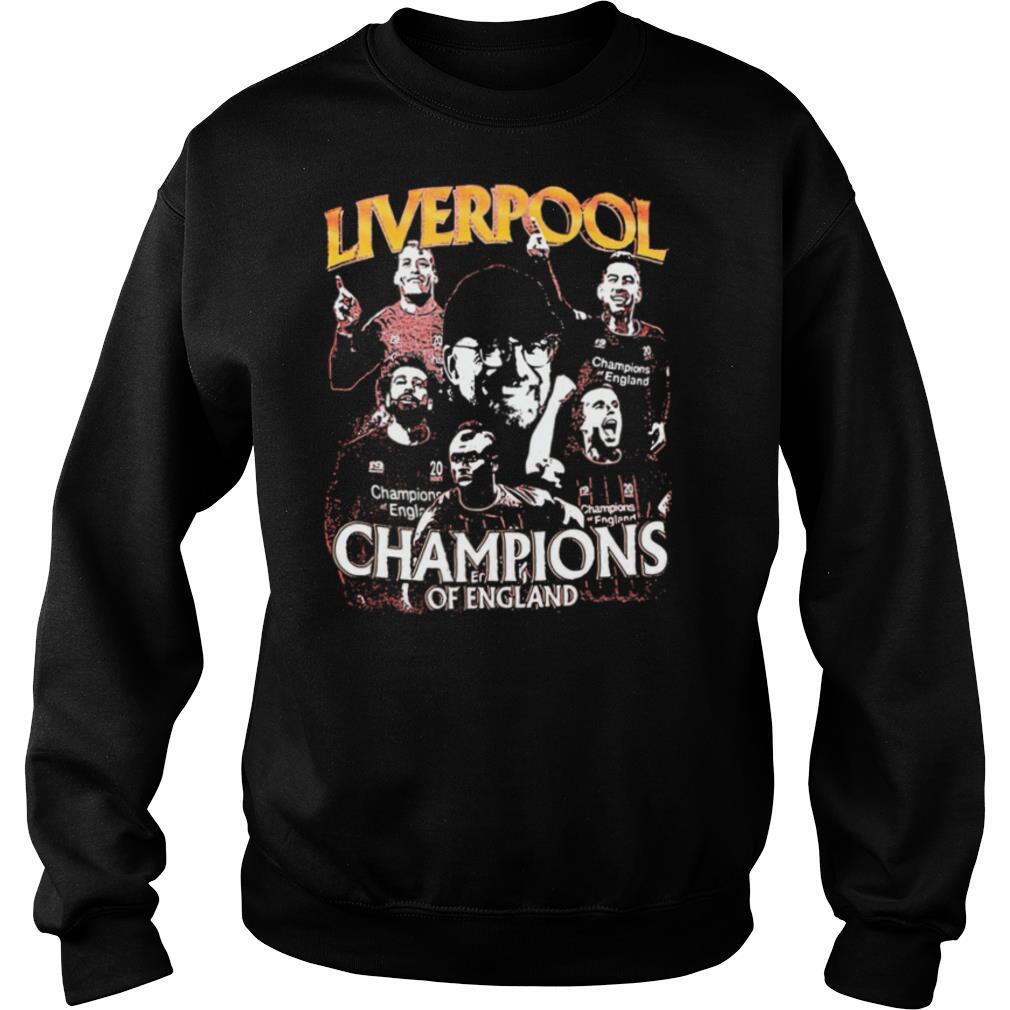 Liverpool champions of england players shirt