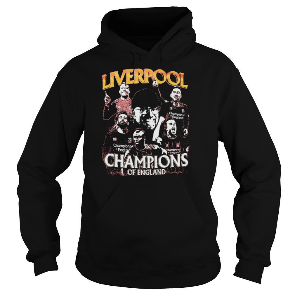Liverpool champions of england players shirt