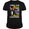 Pretty Dr Seuss I Will Eat Reese’s Here Or There I Will Eat Reese’s Everywhere shirt