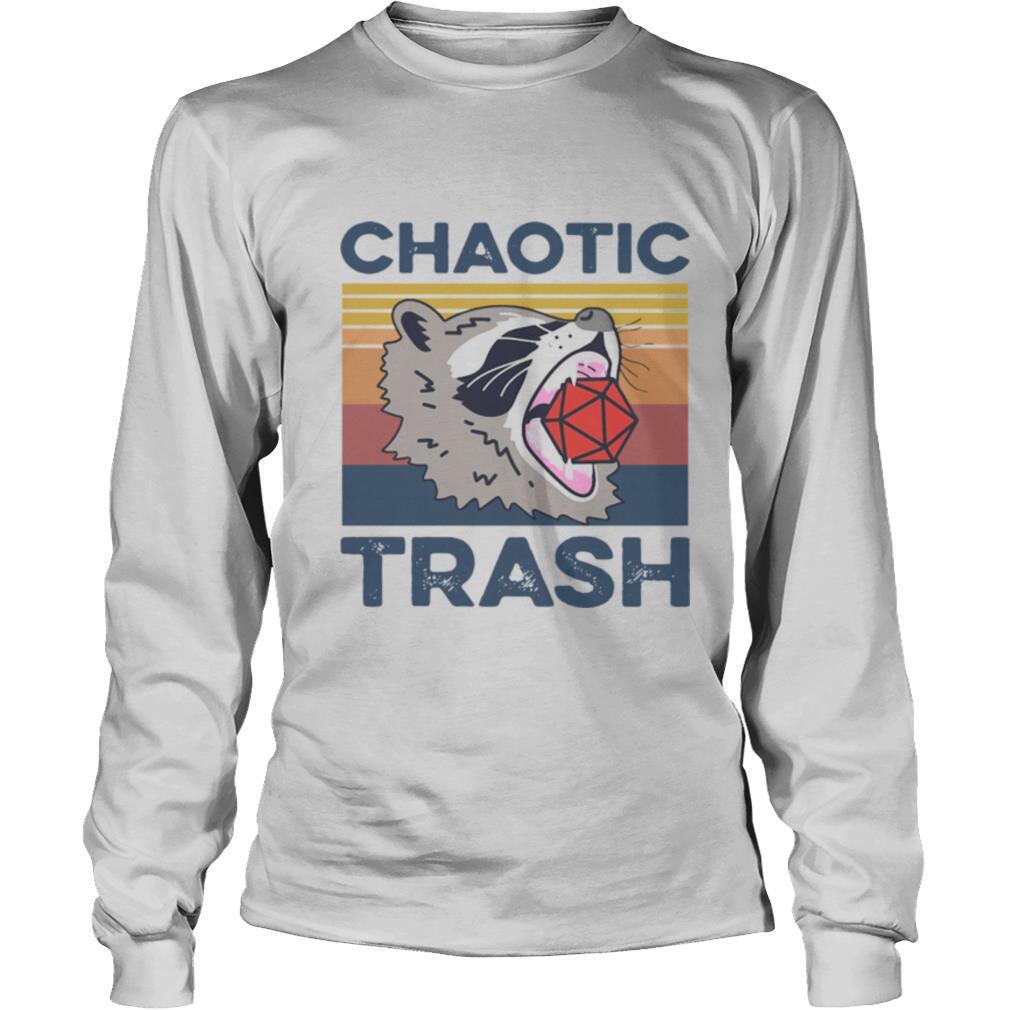 Raccoon Chaotic Trash Vintage shirt