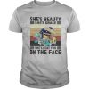 She’s beauty she’ll eat you in the face vintage retro shirt