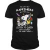 Snoopy You can’t buy happiness but you can listen to Queen and it’s almost the same thing shirt