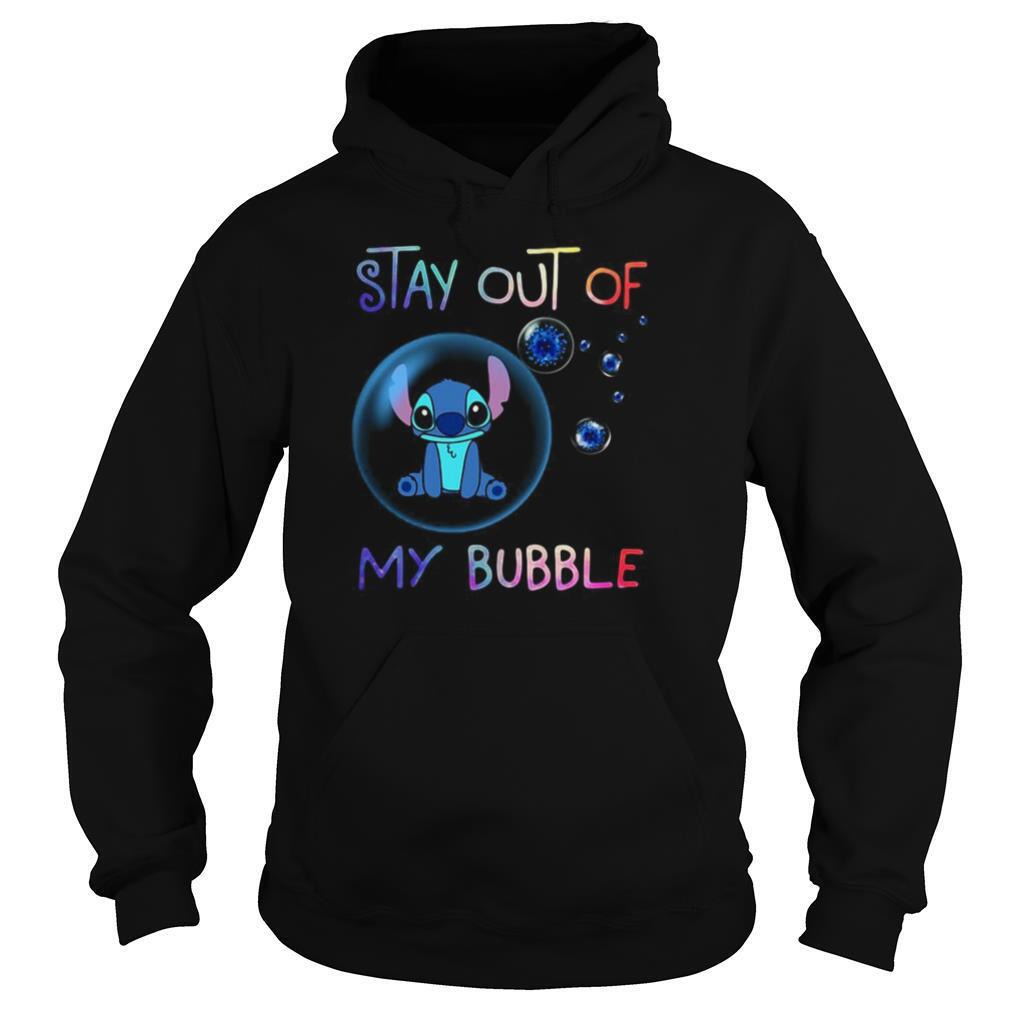 Stitch stay out of my bubble covid 19 shirt