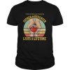 The Bord Between Farther And Daughtrer Lasts A Lifetime Heart Hand Vintage Retro shirt