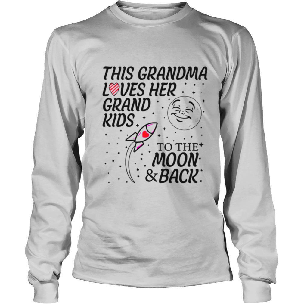 This Grandma Loves Her Grandkids To The Moon And Back shirt