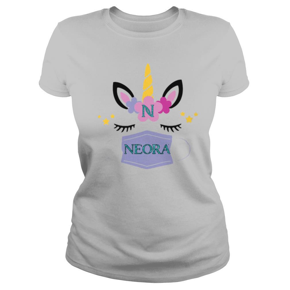 Unicorn Eyelash Neora Flower shirt
