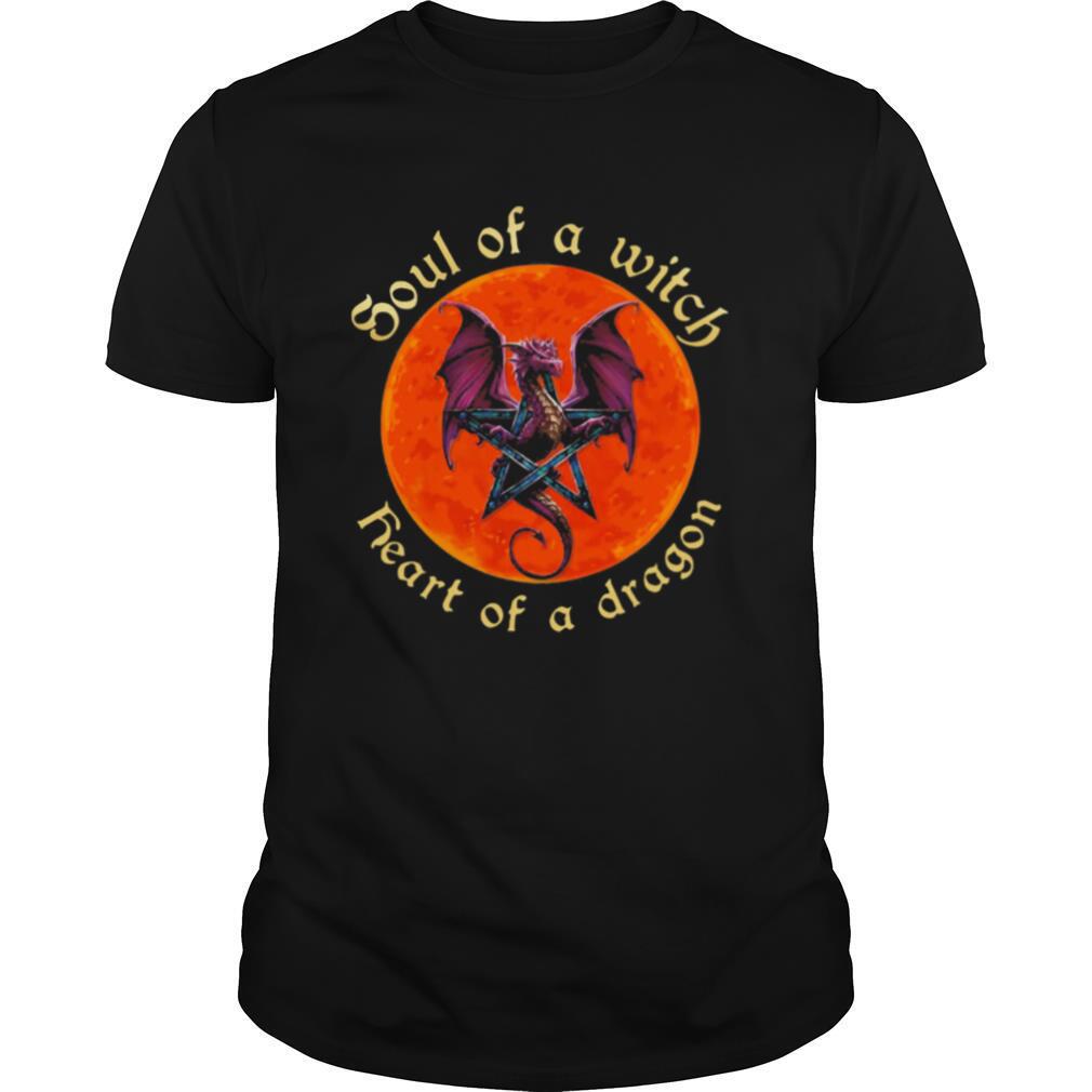 soul of a witch heart of a dragon moonblood shirt