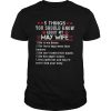 5 things you should know about my may wife shirt