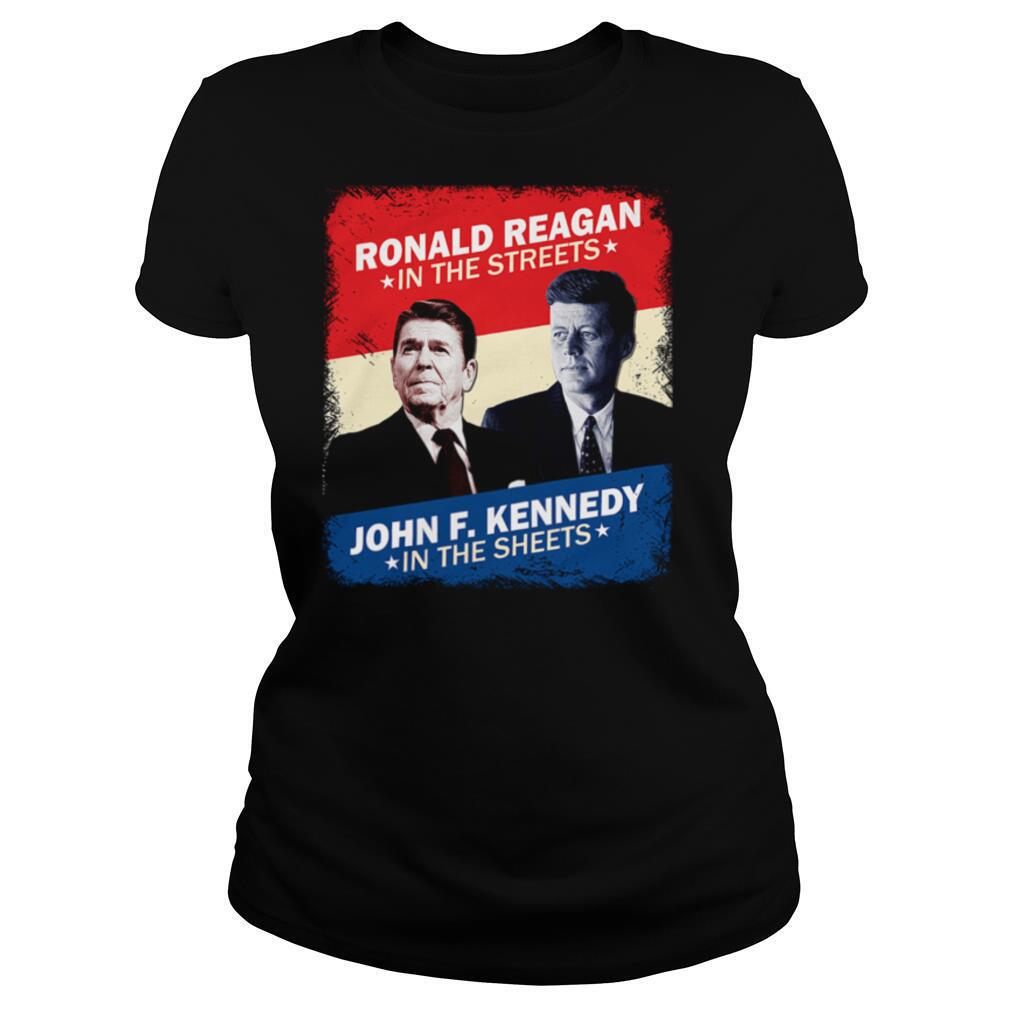 Awesome Ronald Reagan JFK shirt