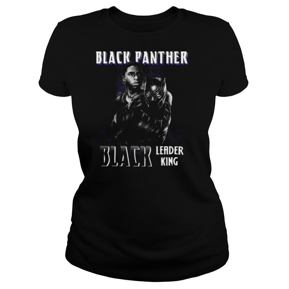 Black panther rip chadwick Boseman black leader king shirt