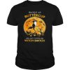 Cat Witch Buckle up buttercup you just flipped my witch switch Halloween shirt