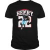 Derrick henry 22 tennessee titans football shirt