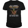 Eagles i’m a grumpy chief veteran i have risked my life to protect strangers just imagine what american flag independence day shirt
