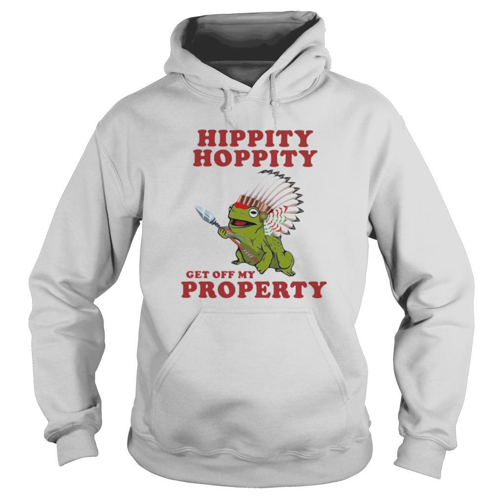 Frog Hippity Hoppity Get Off My Property shirt