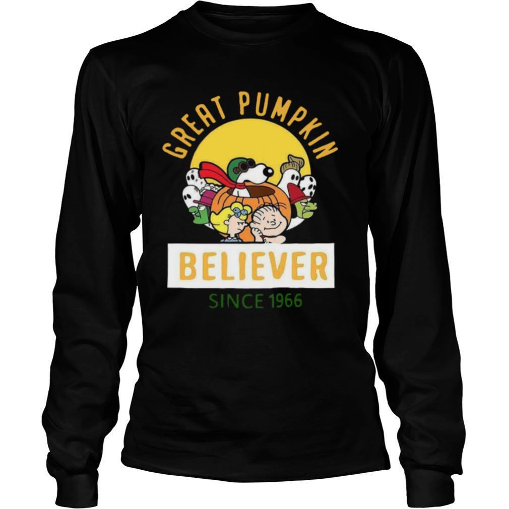 Great Pumpkin Believer Since 1966 shirt