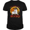 Halloween boos will trade candy for books moon shirt