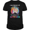 Hippie i am proud of many things in life but nothing beats being a autism mom vintage retro shirt