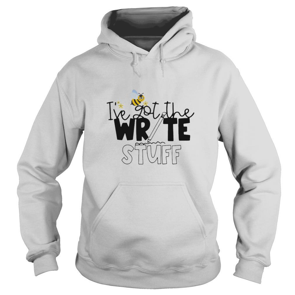 I’Ve Got The Write Stuff Bee shirt