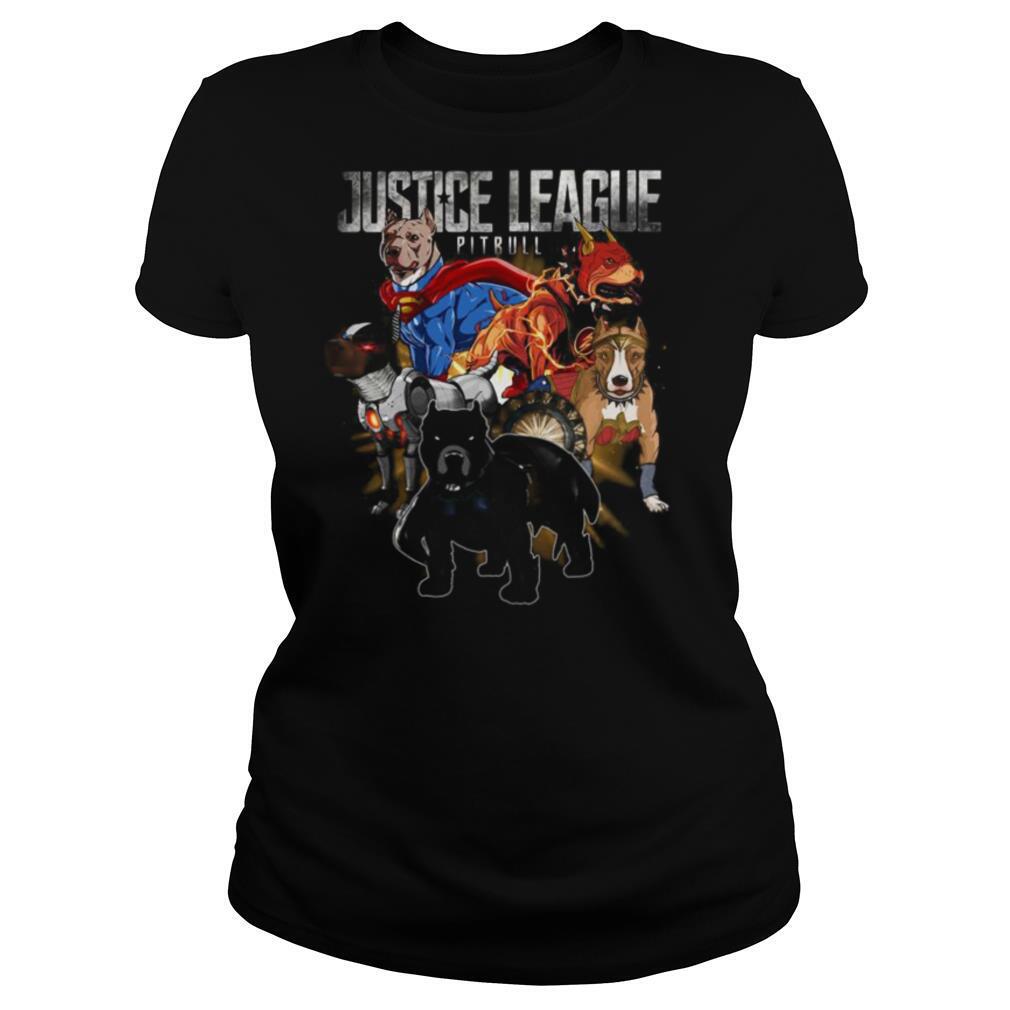 Justice League Pitbull Superhero shirt